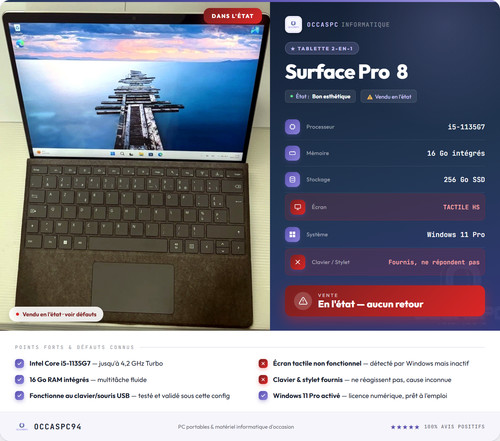Microsoft surface pro - 2-en-1,